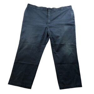 Dickies Men's Work Pants Size 48x29 Blue Workwear Straight Leg Classic Casual